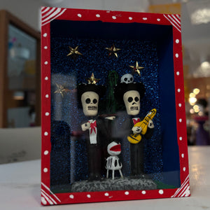 "Muertos" Day of the Dead Shadow Boxes (Medium)