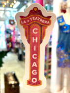 Chicago Theater Sign sticker