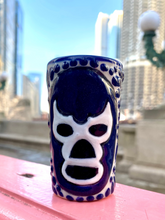 Load image into Gallery viewer, Puebla Talavera Luchador Shot Glass

