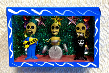 Load image into Gallery viewer, "Muertos" Day of the Dead Mini Shadow Boxes
