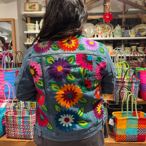 Handwoven flower Jacket- Chiapas, Mexico