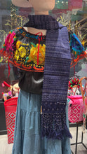 Load image into Gallery viewer, Tenancingo Rebozos by Mexican Master-Weaver Camelia Ramos
