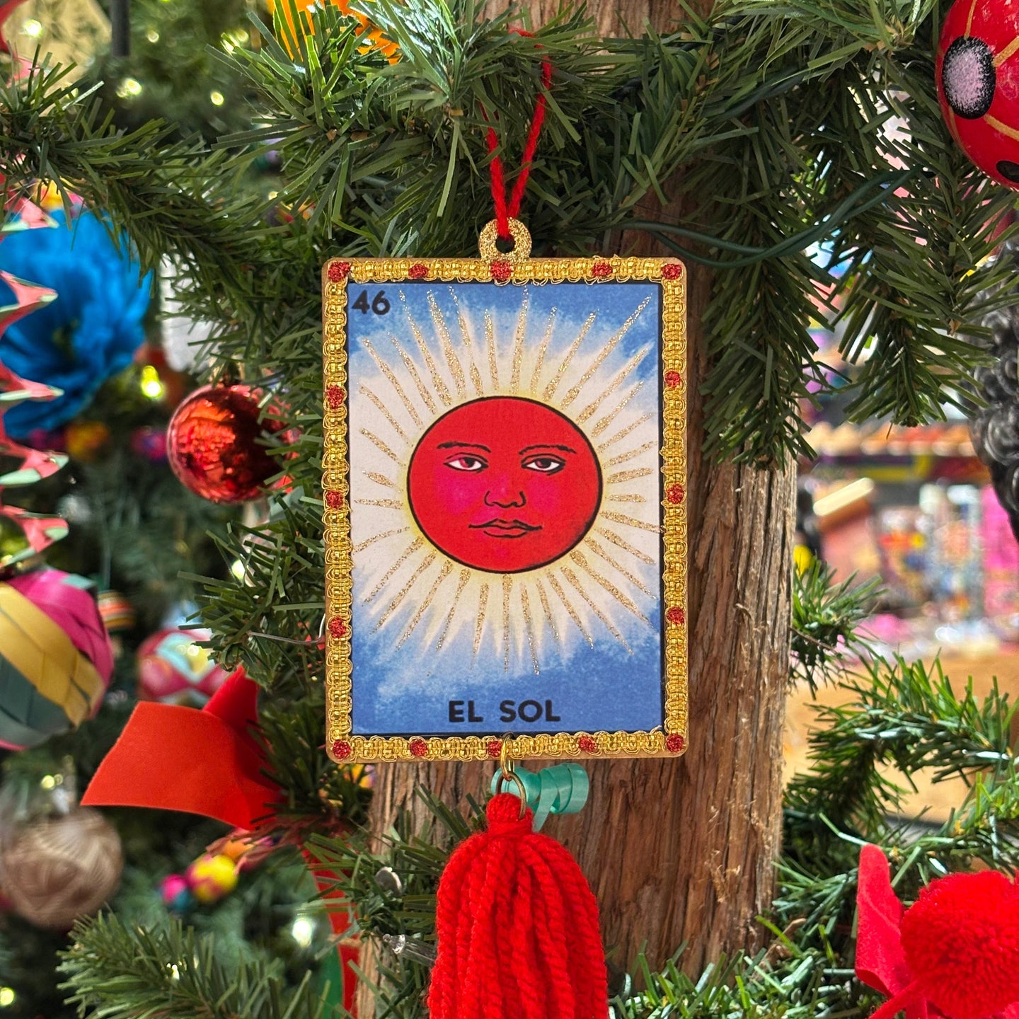 Loteria Christmas Ornament