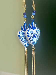 Edith Orozco Corazón Pendant Earring