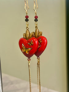 Edith Orozco Corazón Pendant Earring