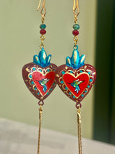 Load image into Gallery viewer, Edith Orozco Corazón Pendant Earring
