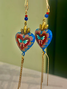 Edith Orozco Corazón Pendant Earring