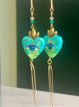 Load image into Gallery viewer, Edith Orozco Corazón Pendant Earring
