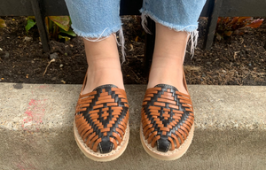 Black mexican sandals shop