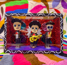 Load image into Gallery viewer, &quot;Muertos&quot; Day of the Dead Mini Shadow Boxes
