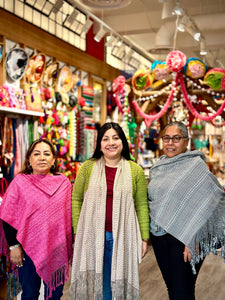 "Tenancingo" Shawls by Mexican Master-Weaver Camelia Ramos