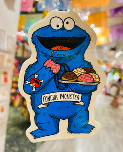 Concha monster Skeleton Sticker