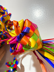 Thatched Palm "Regalito" Streamers