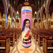 Load image into Gallery viewer, Cardi B Celebrity Prayer Candle
