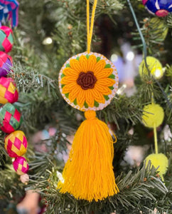 Sunflower  ornament.
