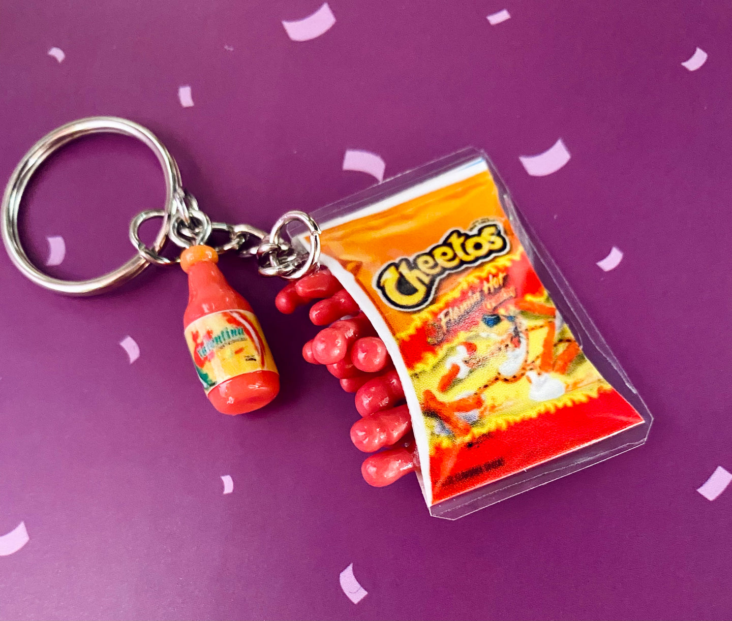 Hot Cheetos Keychain