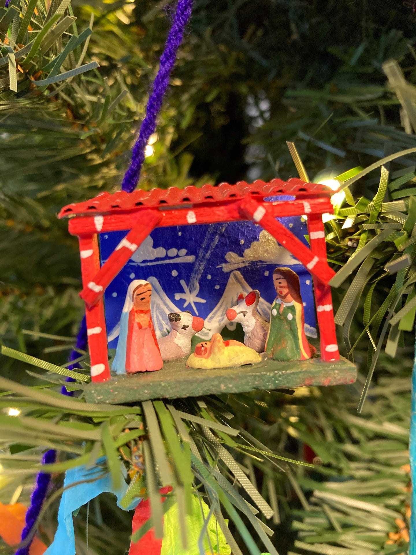 Nativity miniature