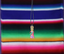 Load image into Gallery viewer, &quot;Catrin&quot; Mexican Clay Skeleton Necklaces
