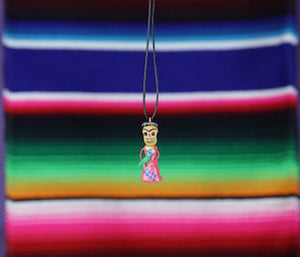 "Catrin" Mexican Clay Skeleton Necklaces