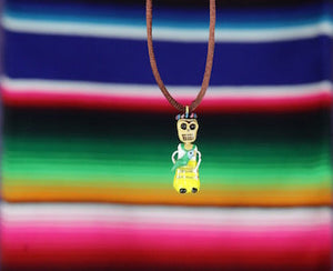 "Catrin" Mexican Clay Skeleton Necklaces