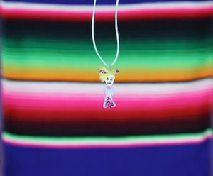 "Catrin" Mexican Clay Skeleton Necklaces