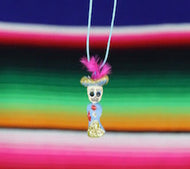 Mexican Clay Skeleton Necklaces