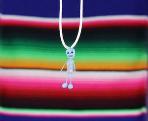 "Catrin" Mexican Clay Skeleton Necklaces