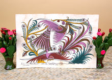 Load image into Gallery viewer, Papel Amate Paintings (11&quot; x 7&quot;) -- Pájaros
