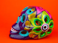 Medium Ceramic Calavera (Decorative Skulls)