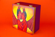 Load image into Gallery viewer, “Los Diablos” Tea Chest/ Jewelery box
