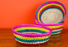 Load image into Gallery viewer, Handwoven Palm Tortilla Basket
