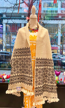 Load image into Gallery viewer, “Hueyapan&quot; Hand-Embroidered Rebozo / Scarf
