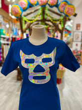 Load image into Gallery viewer, Blue Demon Luchador Shirt
