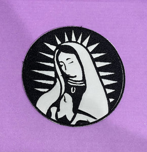 B&W Guadalupe Patch