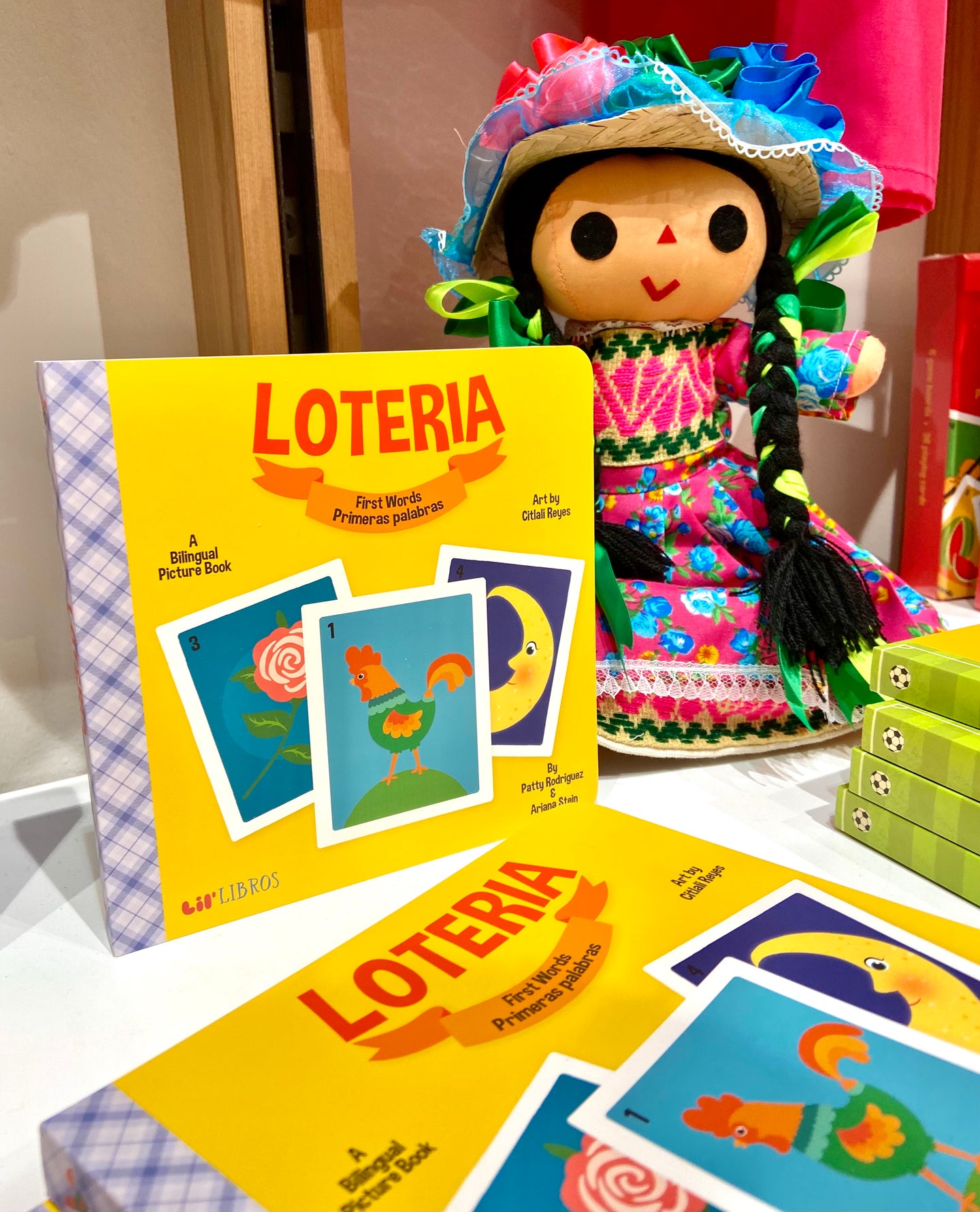 Kids’ English/Spanish Book: Lotería— First Words