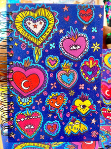 "My Beautiful Mexico" Glitter Notebooks