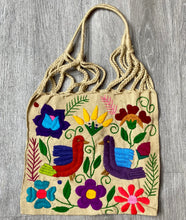 Load image into Gallery viewer, Embroidered Tropical Tote Bags
