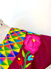 Load image into Gallery viewer, Handmade Mexican Huipil — Oaxaca — Colorful Cadenilla
