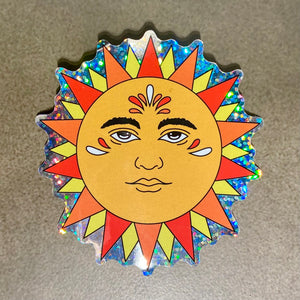 "El Sol" Mexican Sun Sticker