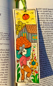 Papel Amate Handpainted Bookmarks