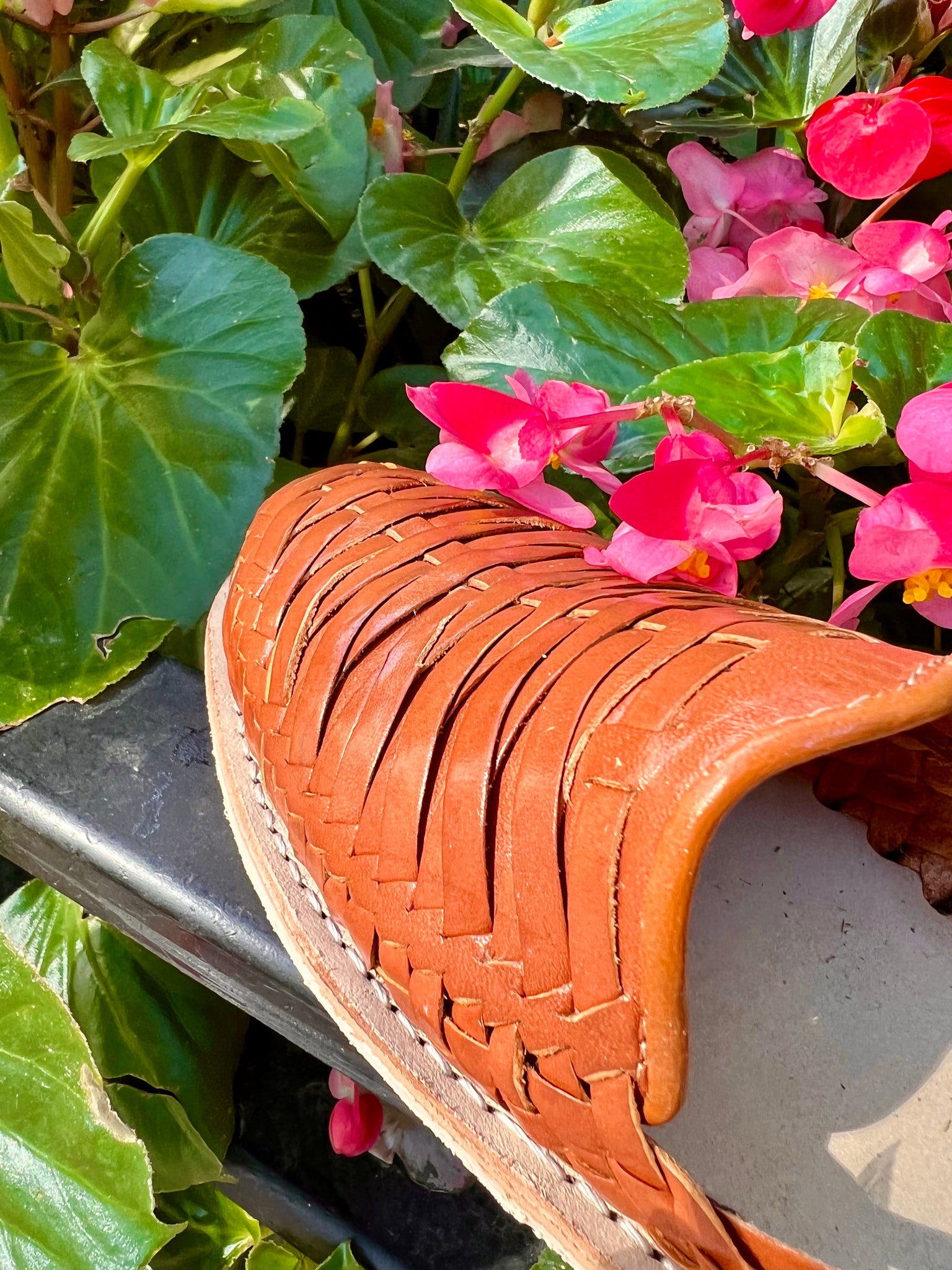 Men s Mexican Huarache Sandals Natural Leather Colores