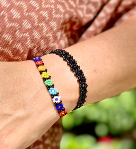 'Chaquira' Beaded Mexican Bracelets