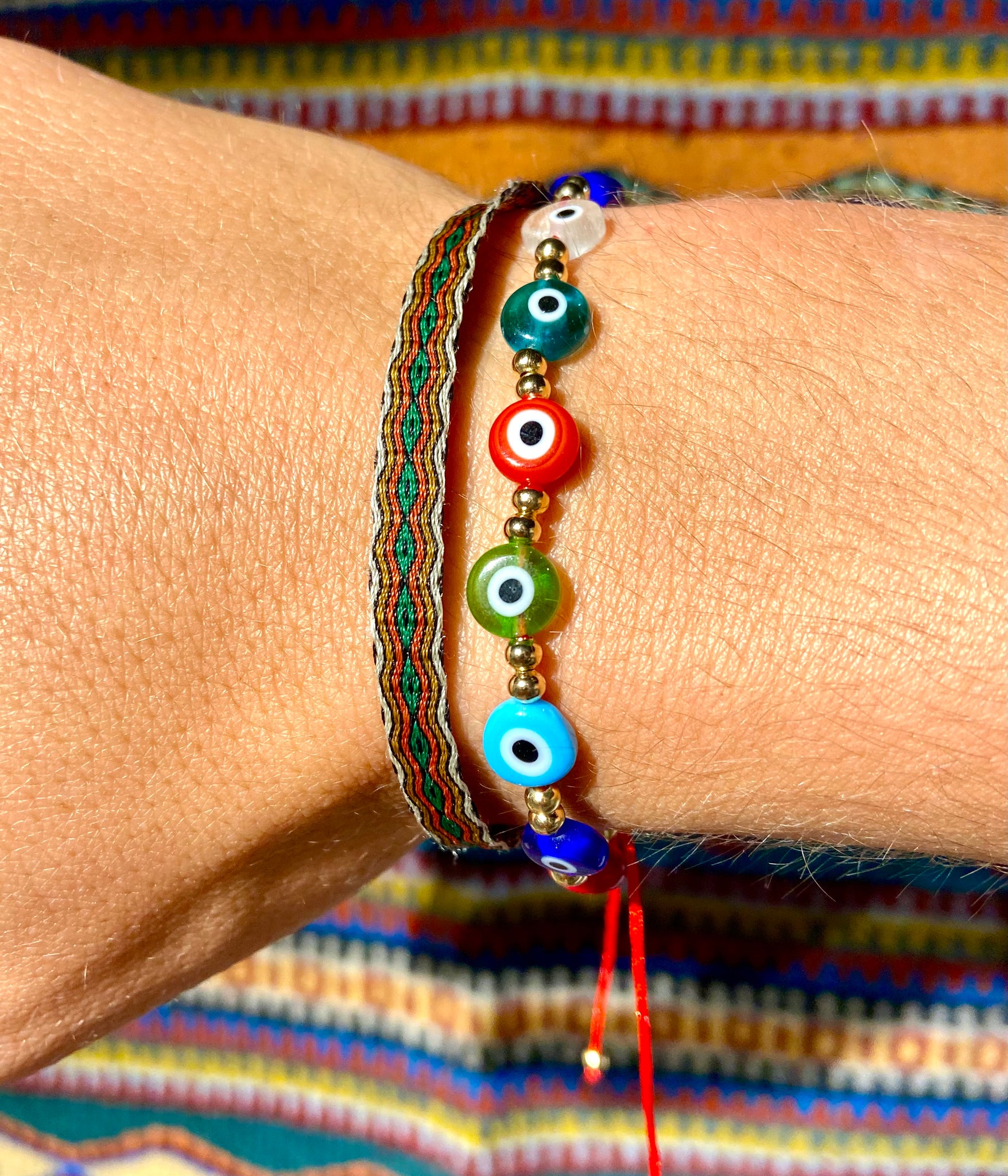 El Ojo Mexican Evil Eye Bracelet Colores Mexicanos Chicago s Mexican Gift Shop