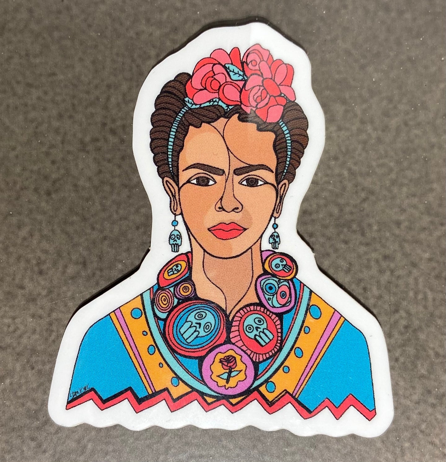 Little Frida Sticker -- Sam Kirk