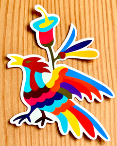 Otomí Mexican Embroidery Sticker - El Venado