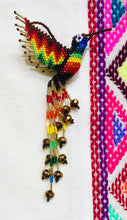 Load image into Gallery viewer, Beaded Hummingbird Ornament
