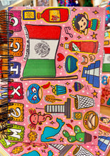 Load image into Gallery viewer, &quot;My Beautiful Mexico&quot; Glitter Notebooks
