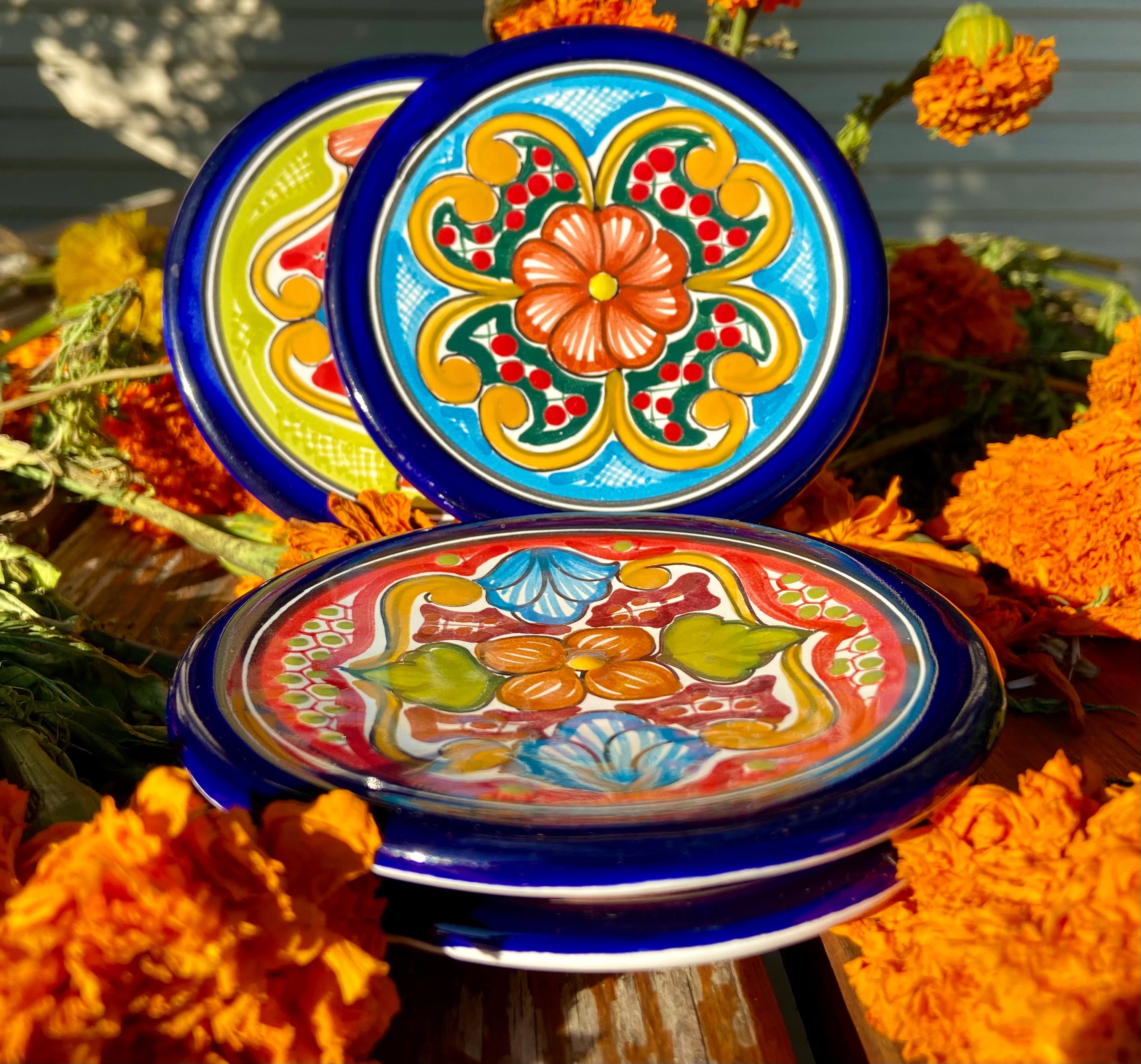 Mexican ceramic plates sale