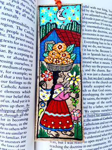 Papel Amate Handpainted Bookmarks