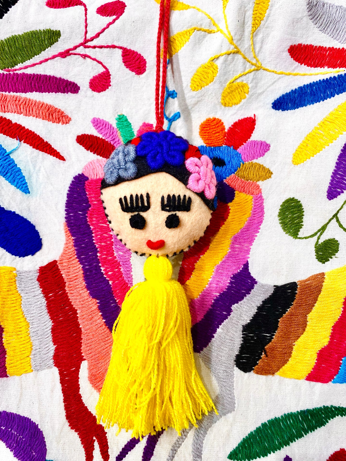 Frida Stuffed Ornament
